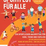 Sportfest für alle in der Gropiusstadt - Ein sportlicher Nachmittag für Kids, Teens und Familien auf dem Spiel- und Bolzplatz.